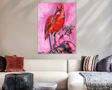 Rode ibis van Liesbeth Serlie