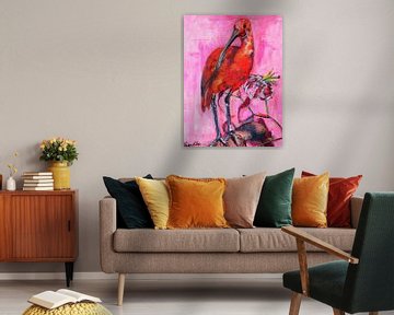 Roter Ibis von Liesbeth Serlie