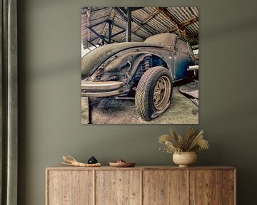 Volkswagen Kever van Adri van Daal  Photo-Art