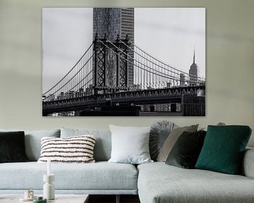 Manhattan Bridge van Anne van Doorn