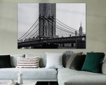 Pont de Manhattan sur Anne van Doorn