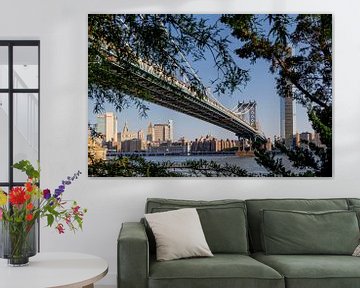 Manhattan Bridge New York City by Anne van Doorn