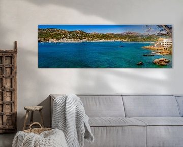 Panorama, Mallorca, Port de Andratx, Spanje Balearen van Alex Winter