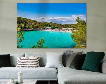 Baie de Cala Mondrago, magnifique bord de mer à Majorque, Espagne Îles Baléares sur Alex Winter