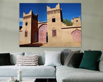 Marokkanisches Haus mit Türmen von Homemade Photos