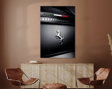 Ferrari GTC4 Lusso Prancing Horse logo by Thomas Boudewijn