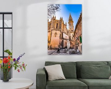 Église à Manacor sur l'île de Majorque, Espagne Mer Méditerranée sur Alex Winter