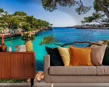 Mallorca, mooie baai van Cala Serena strand in Cala Dor van Alex Winter