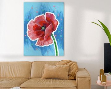 Coquelicot sur ART Eva Maria