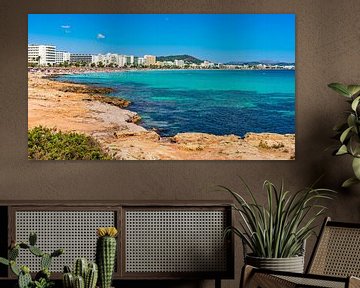 Station touristique de la plage de Cala Millor, Majorque, Espagne Îles Baléares sur Alex Winter