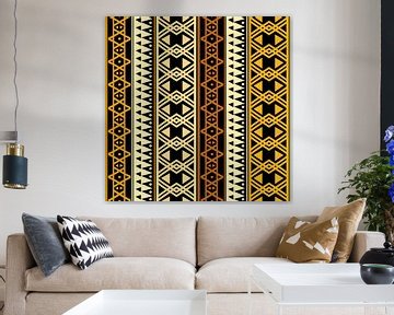 Motif Navajo Aztec Abstrait 2 sur Gisela- Art for You