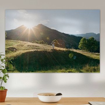 Pian Della Nere zonsondergang