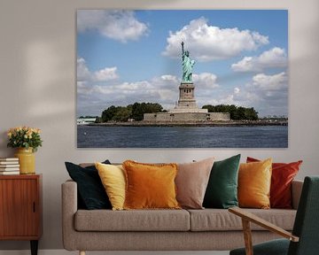 Vrijheidsbeeld op Liberty Island  van Gerrit de Heus