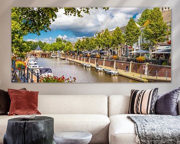 Panoramahafen von Breda im Sommer von I Love Breda