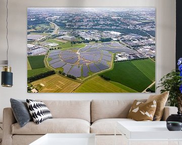 Solar park Bavelse Berg, Minervum Breda Aerial photo