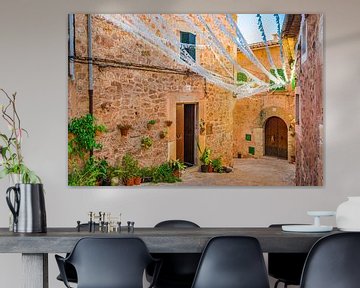 Idyllic view of Valldemossa village, Mallorca Spain by Alex Winter