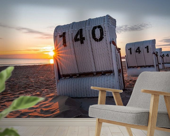 Beispiel fototapete: Strandkorb von Marcus Lanz
