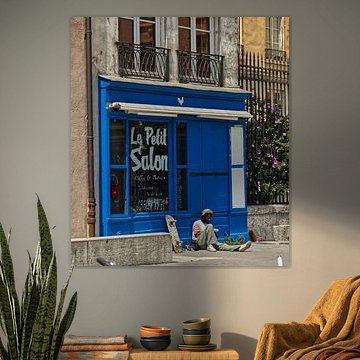 le patineur se rafraîchit