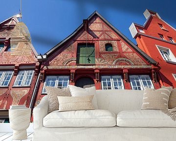 Historische vakwerkhuizen, oude binnenstad, Lüneburg