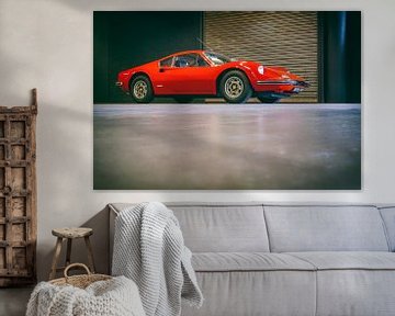 Ferrari Dino 246 GT classic Italian sports car by Sjoerd van der Wal Photography