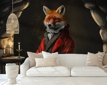 Samtfuchs, Kerzen und Geheimnisse von Gisela Art for You