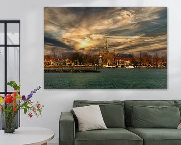 Enkhuizen Skyline van Brian Morgan