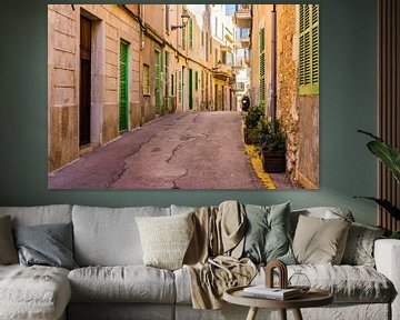 Mallorca Espagne, rue dans la vieille ville de Felanitx sur Alex Winter