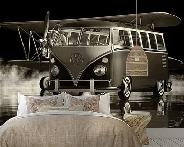 Volkswagen Kombi Deluxe von 1963 - eine Legende in der Hippie-Ära