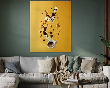 The Art of Coffee van Gisela - Art for you