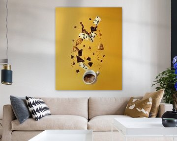 The Art of Coffee van Gisela- Art for You