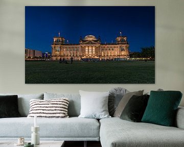 Reichstaggebouw in Berlijn van Rainer Pickhard
