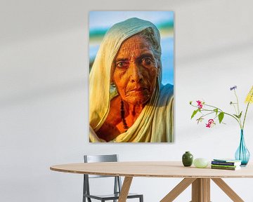 vrouw, India