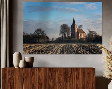 Church in evening sun by Bo Scheeringa Photography