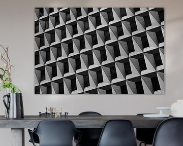 Composition in grey and black by Rini Braber