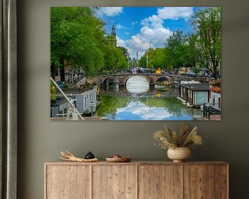 De Prinsengracht in Amsterdam van Ivo de Rooij