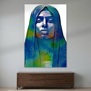 Porträt Schwarze Frau