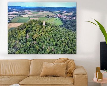 Vuurtorenberg in Eschwege van Air7view