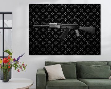 AK47 mit schönem Hintergrund von Bert Hooijer