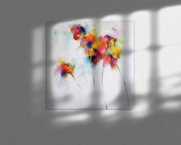 Textured Flowers von Maria Kitano