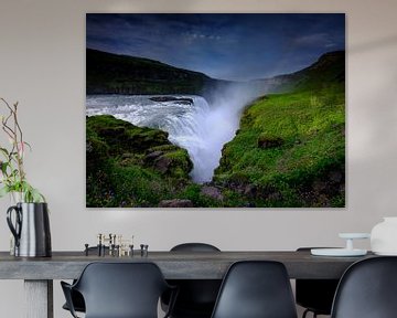 Gullfoss, Island von Eddy Westdijk