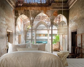 Abandoned Palace in Great Devastation. by Roman Robroek - Photos of Abandoned Buildings