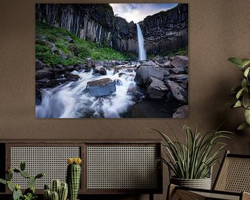 Svartifoss, Islande sur Eddy Westdijk