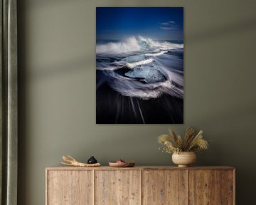 Diamond Beach, Iceland by Eddy Westdijk