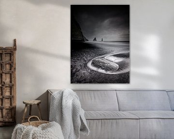 Vík í Myrdal / Dyrhólaey, IJsland van Eddy Westdijk