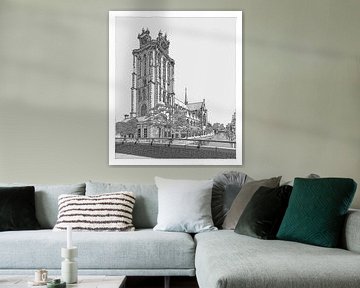 Grote Kerk Dordrecht von Aad Trompert