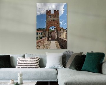 Pont à Mellisimo, Piémont, Italie
