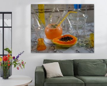 Mousserende wijn met kokosbloesemsuiker, papaja en limoen van Babetts Bildergalerie