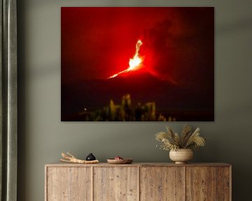 Vulkaan Etna van Truckpowerr