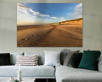 Plage Westerschouwen sur Carla van den Bergh