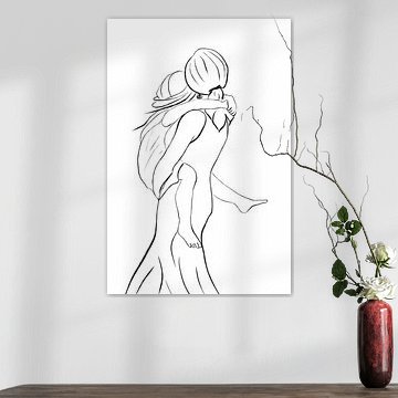 Maman, reste avec moi. sur MishMash van Heukelom